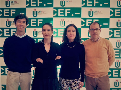 Dr. Lucas Montojo, Dra. María Lara, Dra. Laura Lara y Dr. Francisco Cardells-Martí