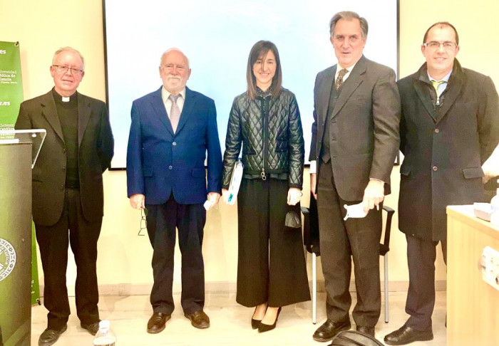 Vicent Pons, andrés Gallego, Máriam Reig, Federico Martínez-Roda y Francisco Cardells