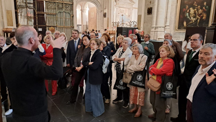 Alvaro Almenar con grupo