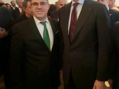Francisco A. Cardells y SM Felipe VI.