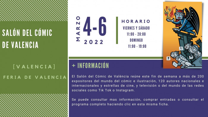 Rincón Cultural - Salón Cómic 2022