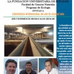 Conferencia on-line del profesor Jerónimo Chirivella: acuicultura y lucha contra el hambre