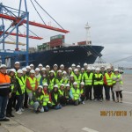 Visita al Puerto de Valencia de los alumnos de 1º de Ciencias del Mar