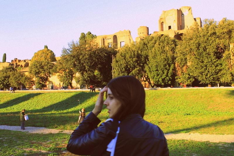 Estudiante UCV en Roma Erasmus