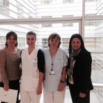 Prácticas en el Hospital Gregorio Marañón de Madrid. Visita de profesoras de la Oficina de Prácticas de Enfermería a UPSA en Madrid.