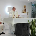 Visita a la Facultad de Monseñor  D. Esteban Escudero, Obispo Auxiliar de Valencia