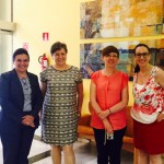 Visita de profesoras de la Wroclaw Medical University de Polonia
