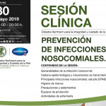 Sesión Clínica: «Prevención de Infecciónes Nosocomiales». Jueves 30 de Mayo.
