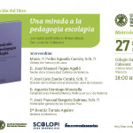 Presentación del libro Una mirada a la pedagogía escolapia