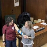 Vendaje neuromuscular en Roma, donde la clínica y el aula son lo mismo
