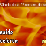 Reflexión sabado 13 de diciembre