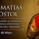 Reflexión jueves 14 de mayo SAN MATÍAS Apóstol