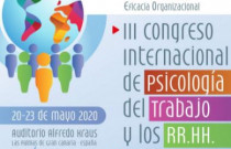 III Congreso Internacional de Psicología del Trabajo y los RR.HH.