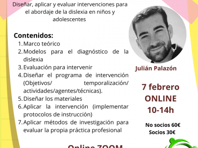 Actualidad. Intervención Dislexia
