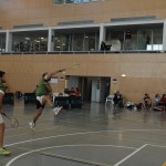 Ganas e ilusión vs experiencia en el CADU de Badminton