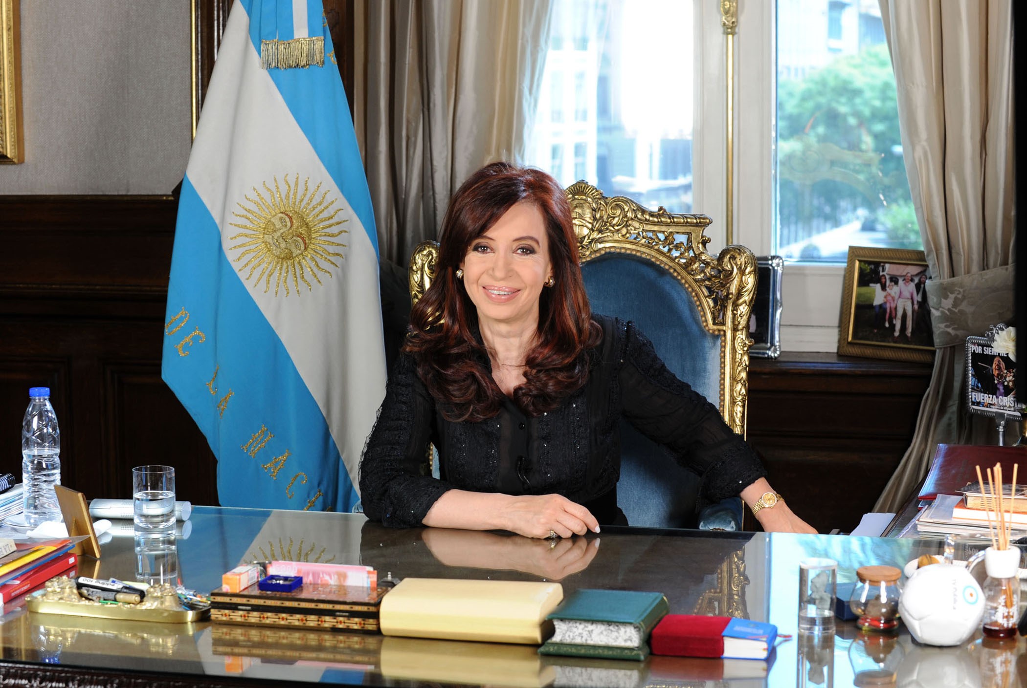 Cristina Fernández de Kirchner Presidenta de Argentina